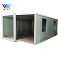 20 ft modern expandable container house with with bathroom  kitchen solar panels China